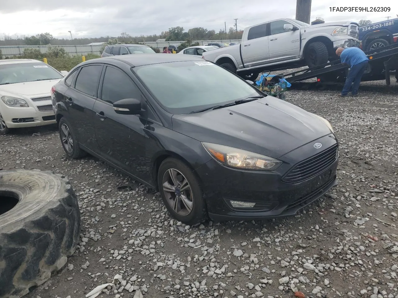 2017 Ford Focus Se VIN: 1FADP3FE9HL262309 Lot: 79130904