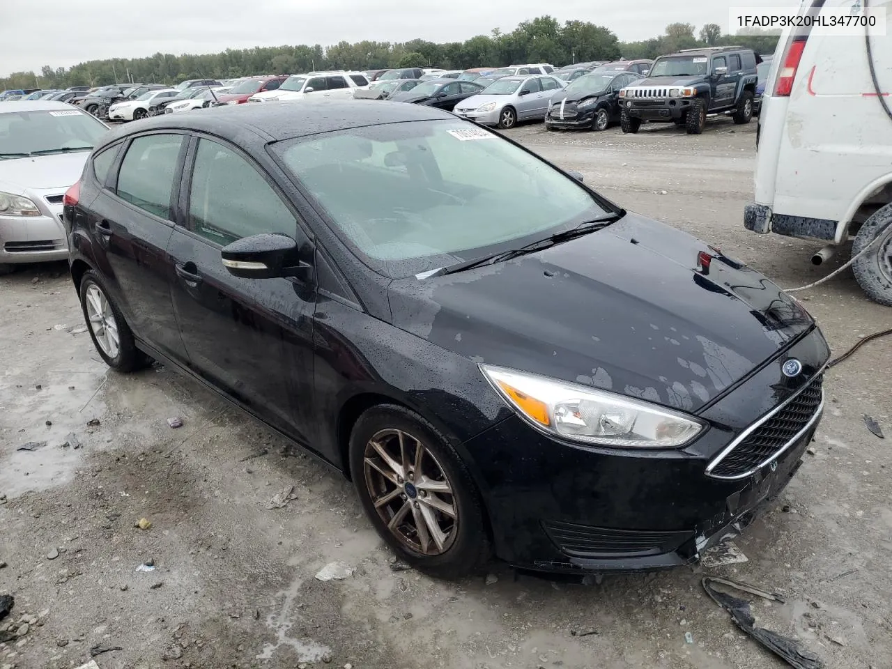 2017 Ford Focus Se VIN: 1FADP3K20HL347700 Lot: 79305934