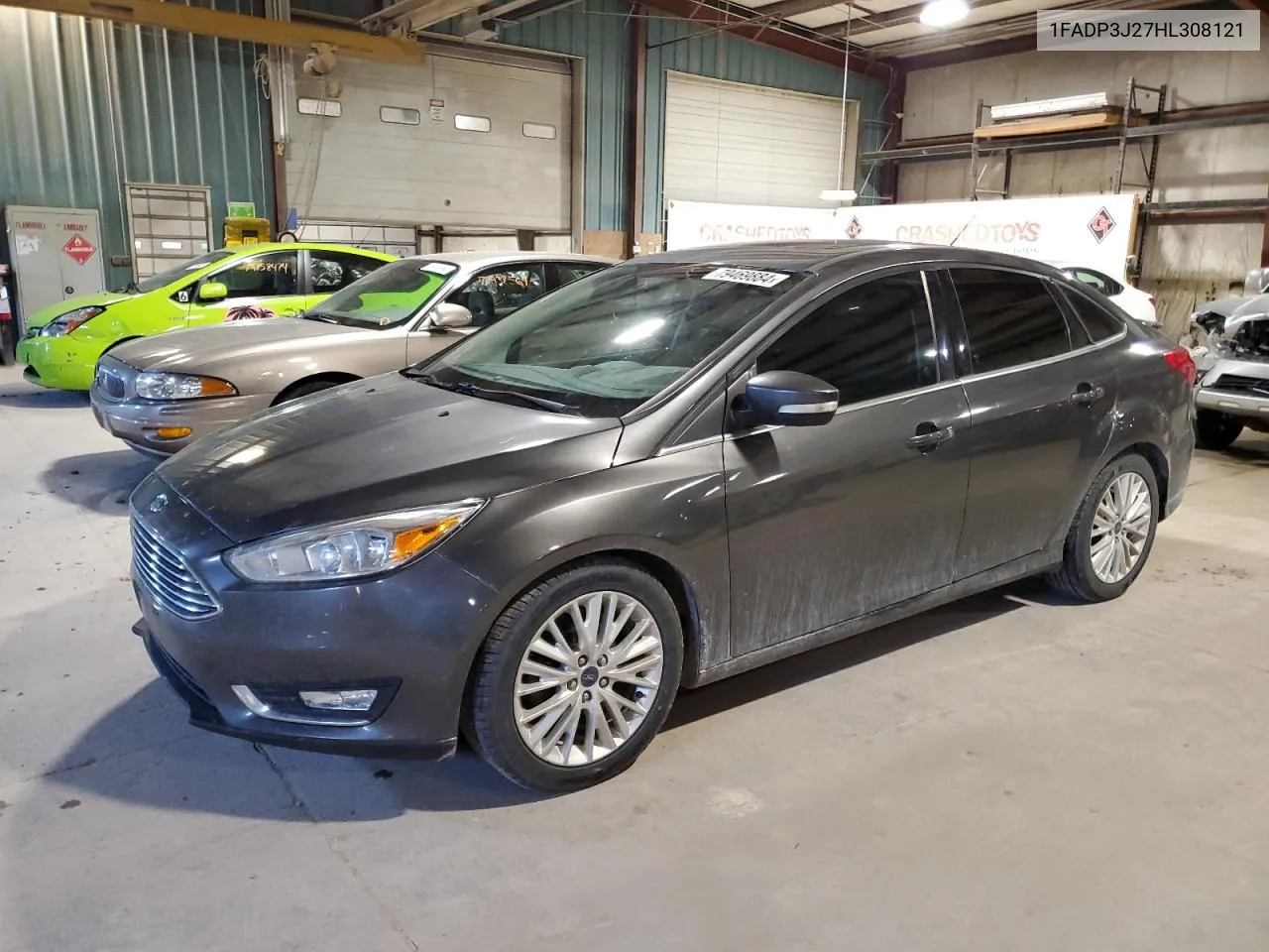 2017 Ford Focus Titanium VIN: 1FADP3J27HL308121 Lot: 79469884