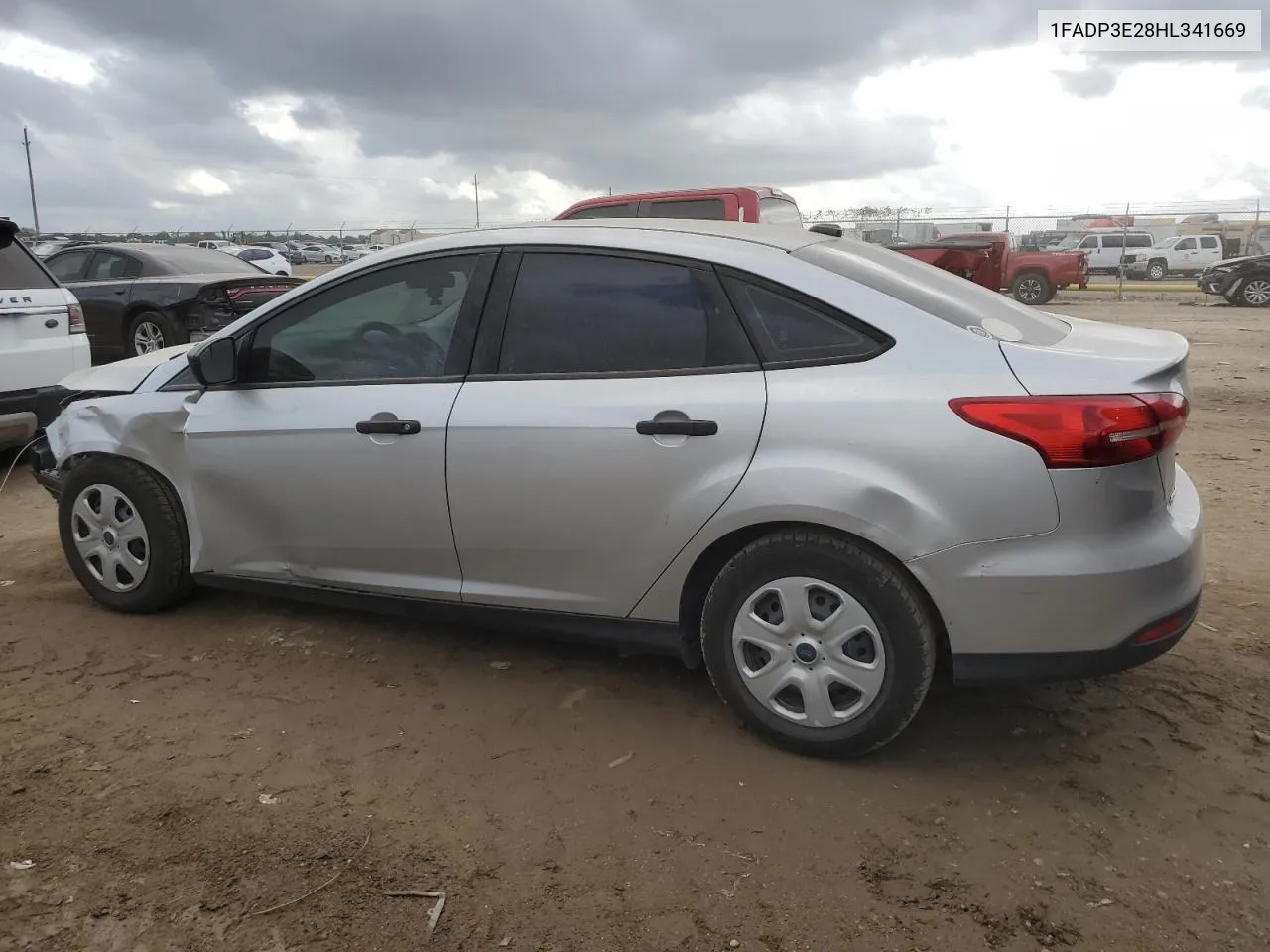 2017 Ford Focus S VIN: 1FADP3E28HL341669 Lot: 79685884