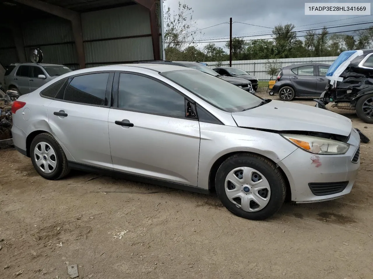 2017 Ford Focus S VIN: 1FADP3E28HL341669 Lot: 79685884