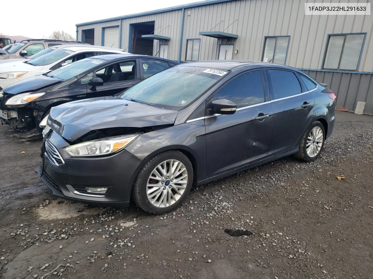 2017 Ford Focus Titanium VIN: 1FADP3J22HL291633 Lot: 79752284