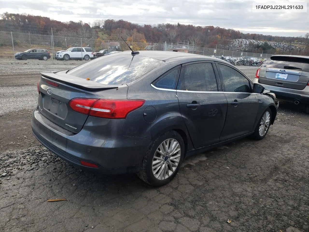 2017 Ford Focus Titanium VIN: 1FADP3J22HL291633 Lot: 79752284