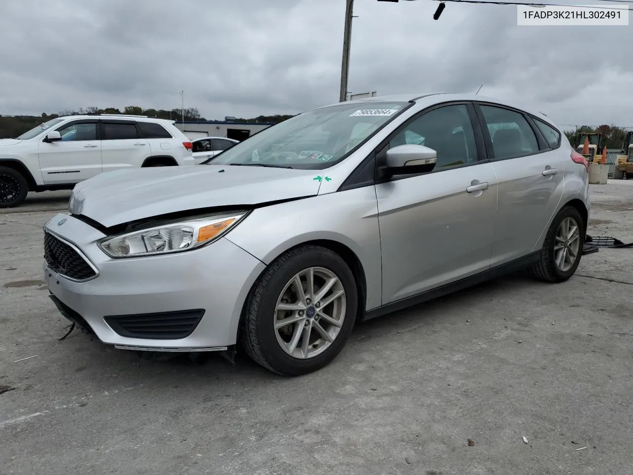 2017 Ford Focus Se VIN: 1FADP3K21HL302491 Lot: 79853664