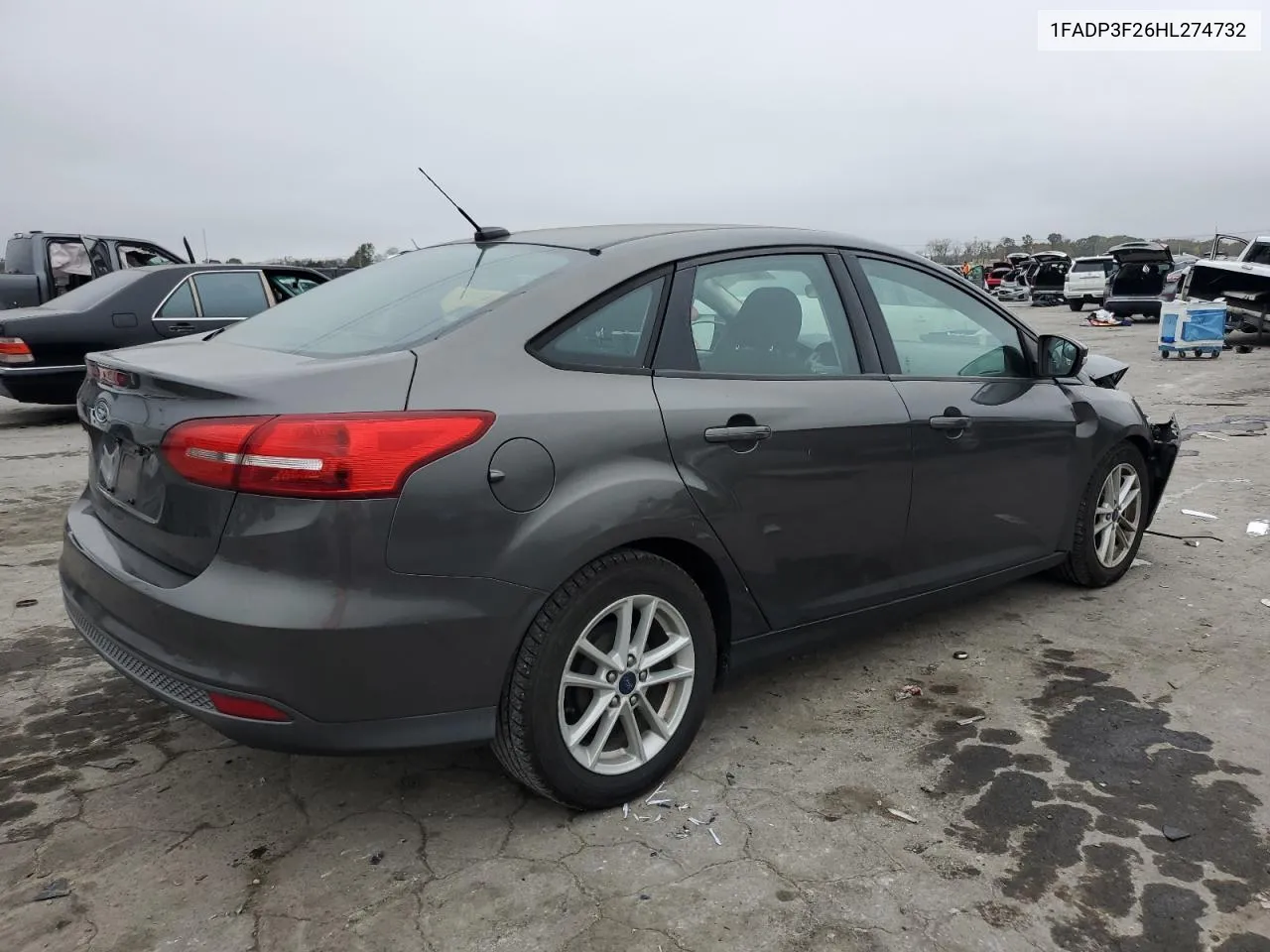 2017 Ford Focus Se VIN: 1FADP3F26HL274732 Lot: 79879514