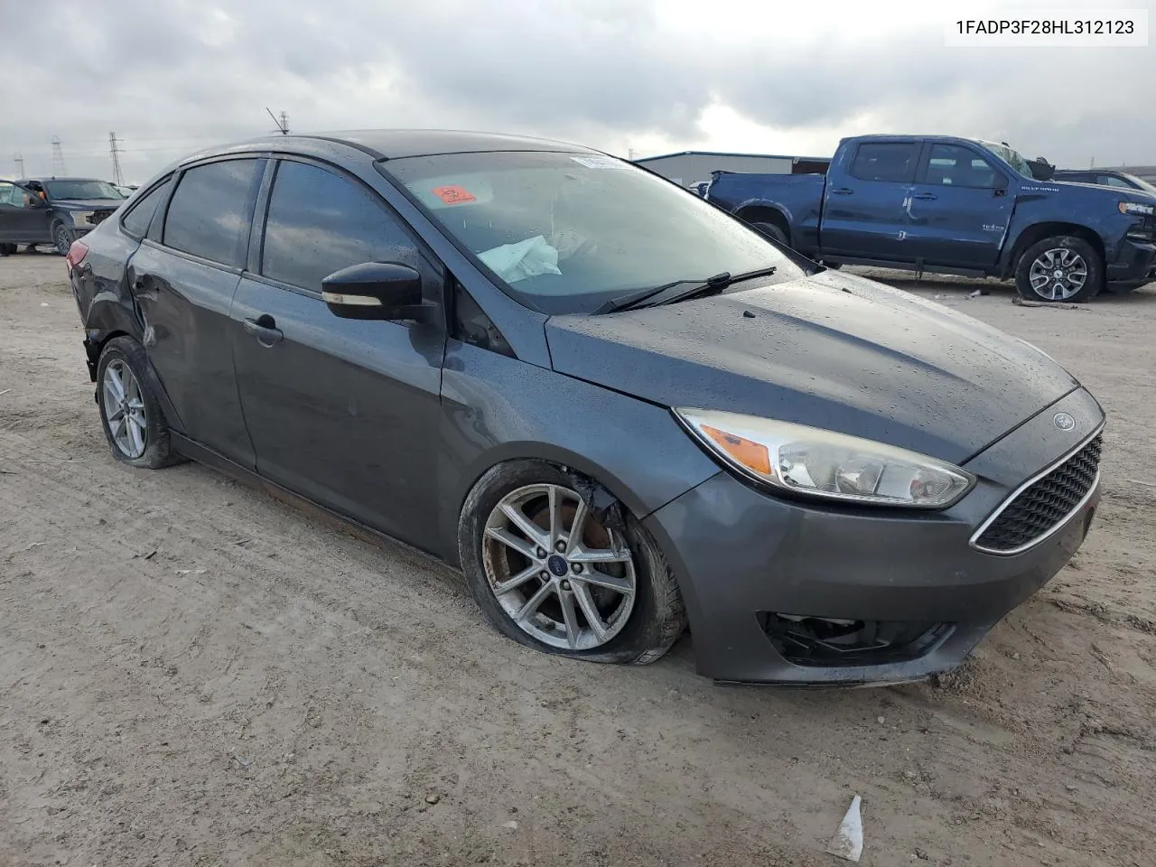 2017 Ford Focus Se VIN: 1FADP3F28HL312123 Lot: 79941054