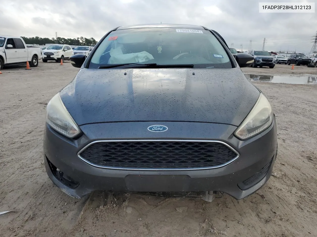 2017 Ford Focus Se VIN: 1FADP3F28HL312123 Lot: 79941054