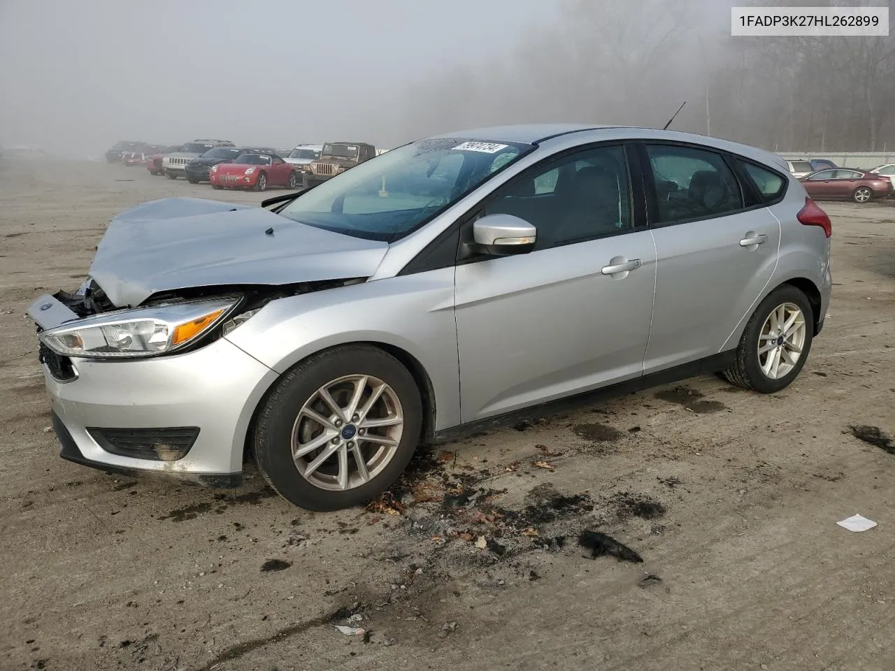 2017 Ford Focus Se VIN: 1FADP3K27HL262899 Lot: 79974734