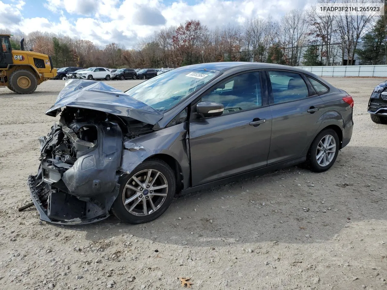 2017 Ford Focus Se VIN: 1FADP3F21HL265923 Lot: 80052964