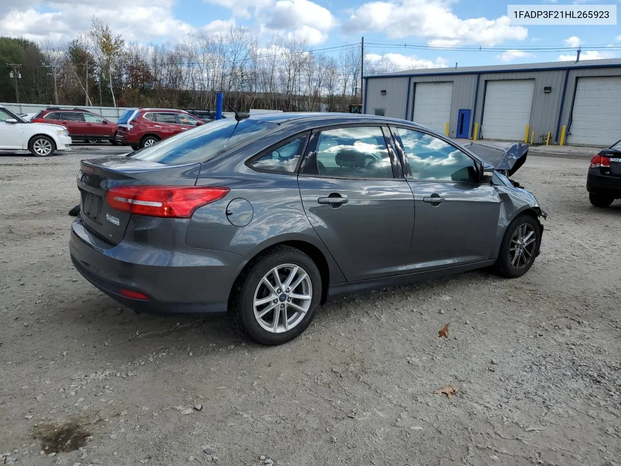 2017 Ford Focus Se VIN: 1FADP3F21HL265923 Lot: 80052964