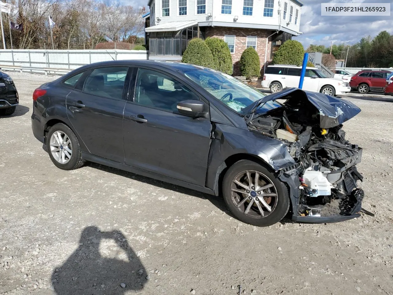 2017 Ford Focus Se VIN: 1FADP3F21HL265923 Lot: 80052964