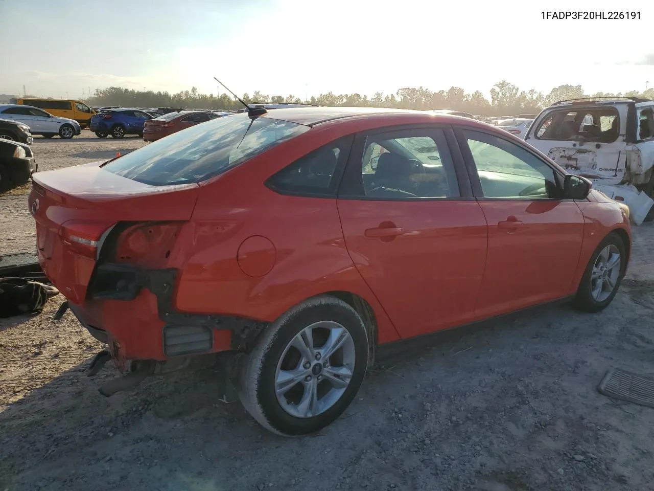 2017 Ford Focus Se VIN: 1FADP3F20HL226191 Lot: 80244394