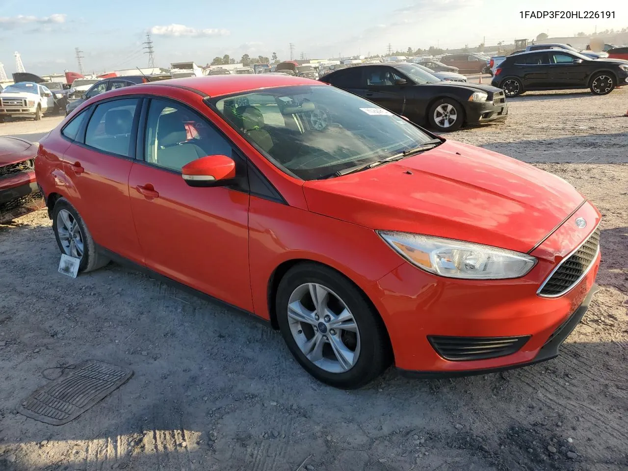 2017 Ford Focus Se VIN: 1FADP3F20HL226191 Lot: 80244394