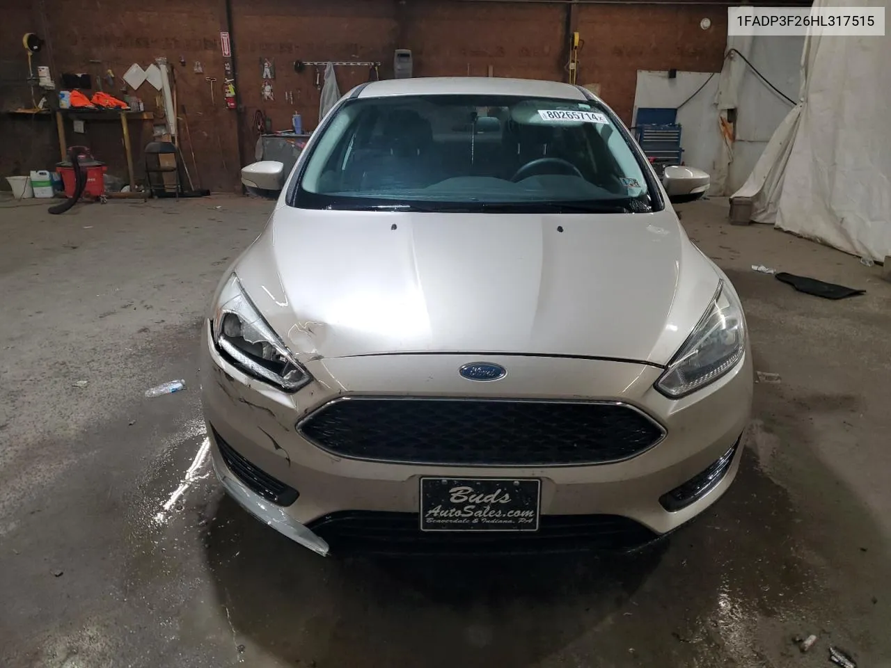 1FADP3F26HL317515 2017 Ford Focus Se