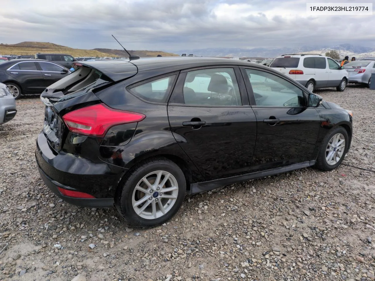 2017 Ford Focus Se VIN: 1FADP3K23HL219774 Lot: 80274724