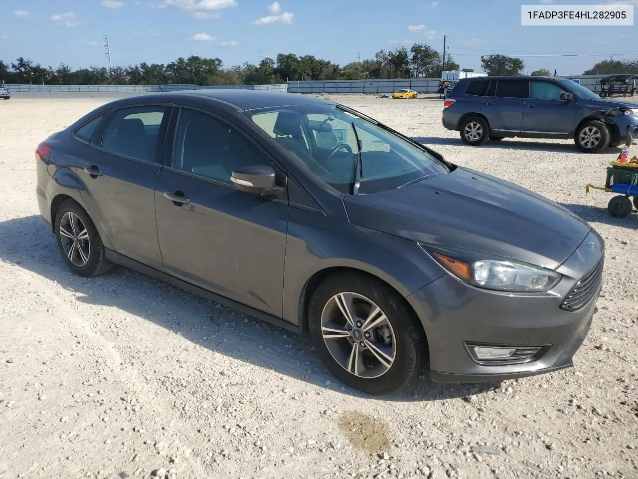 2017 Ford Focus Se VIN: 1FADP3FE4HL282905 Lot: 80294874