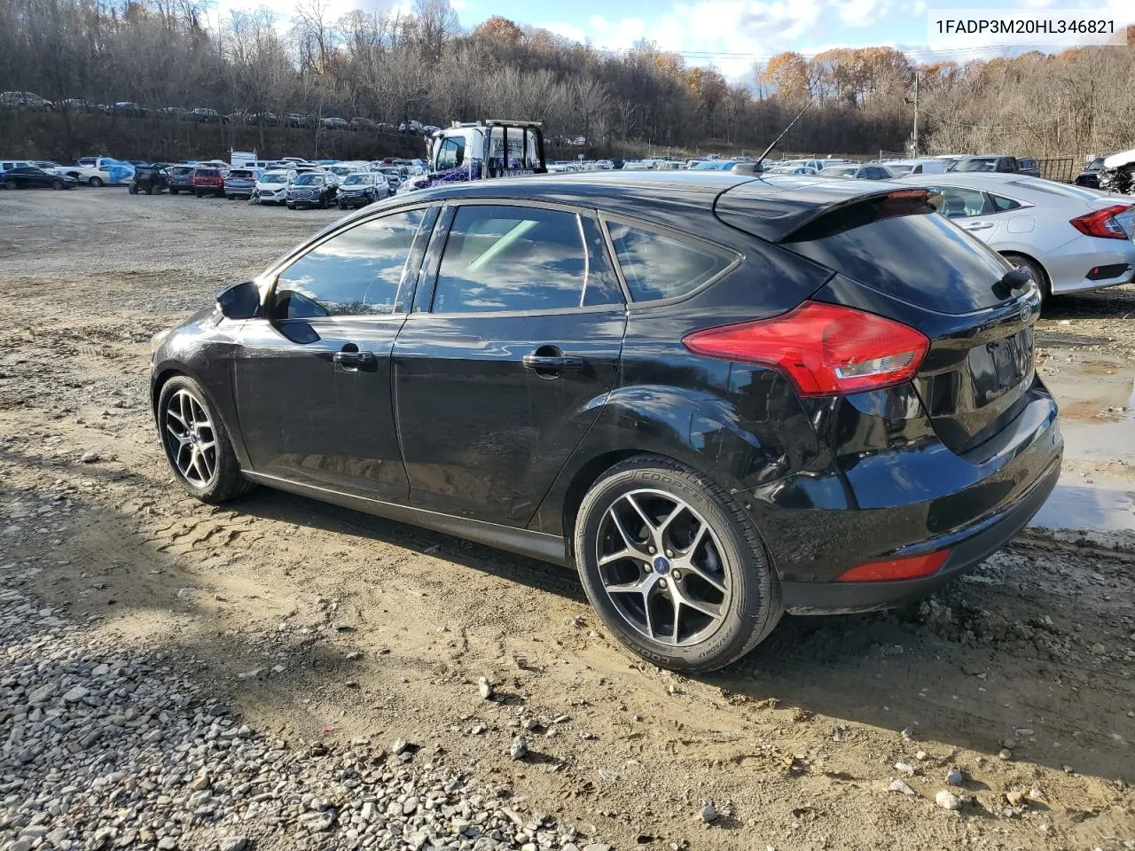 2017 Ford Focus Sel VIN: 1FADP3M20HL346821 Lot: 80391544