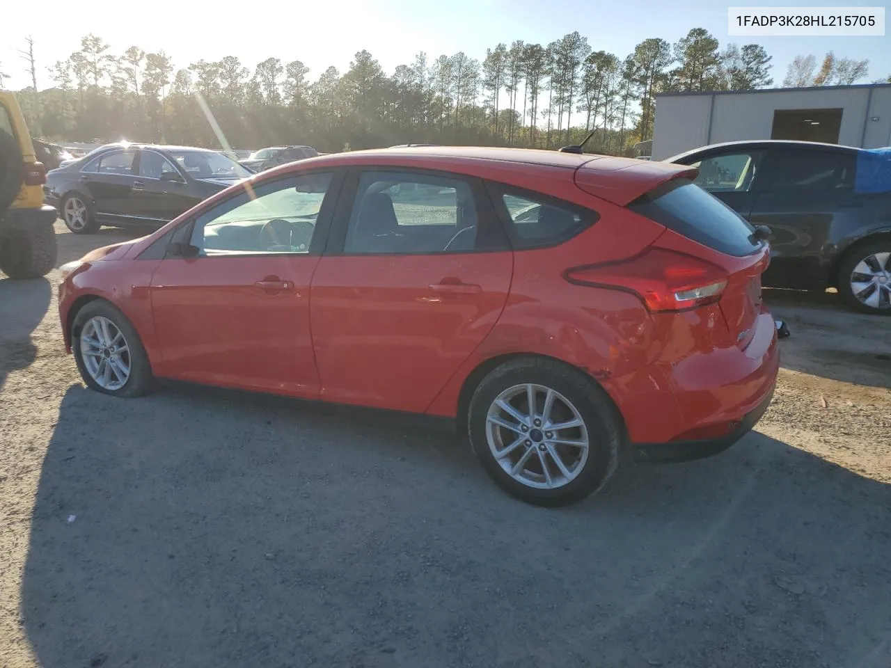 2017 Ford Focus Se VIN: 1FADP3K28HL215705 Lot: 80425954