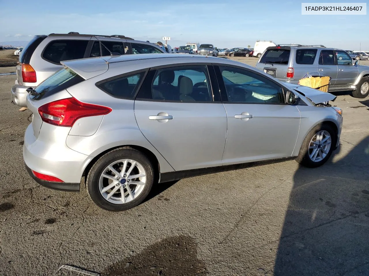 2017 Ford Focus Se VIN: 1FADP3K21HL246407 Lot: 80567594