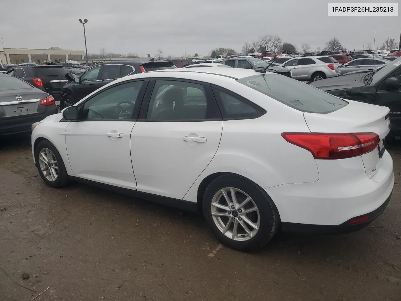 2017 Ford Focus Se VIN: 1FADP3F26HL235218 Lot: 80925294