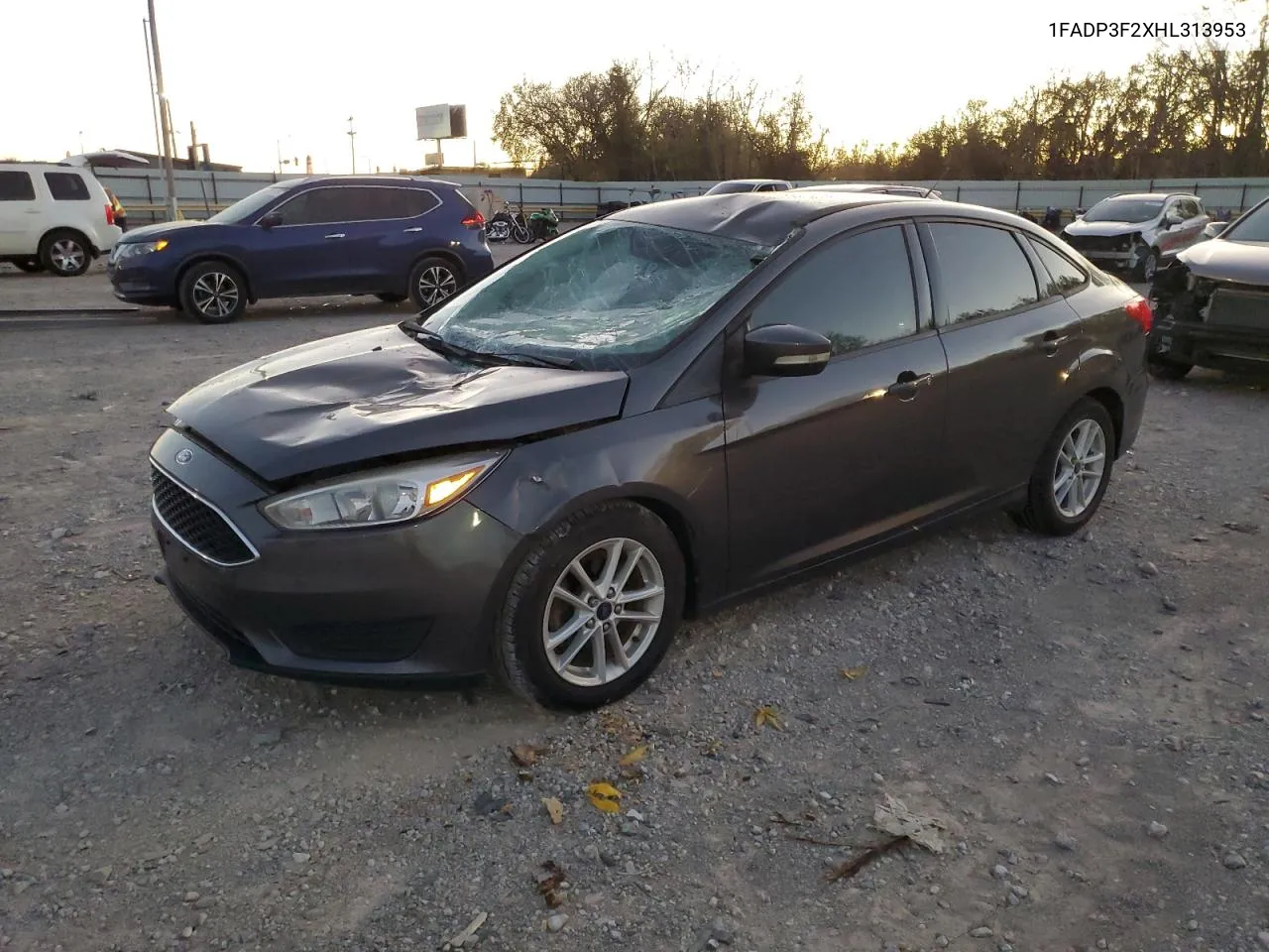 2017 Ford Focus Se VIN: 1FADP3F2XHL313953 Lot: 81117354