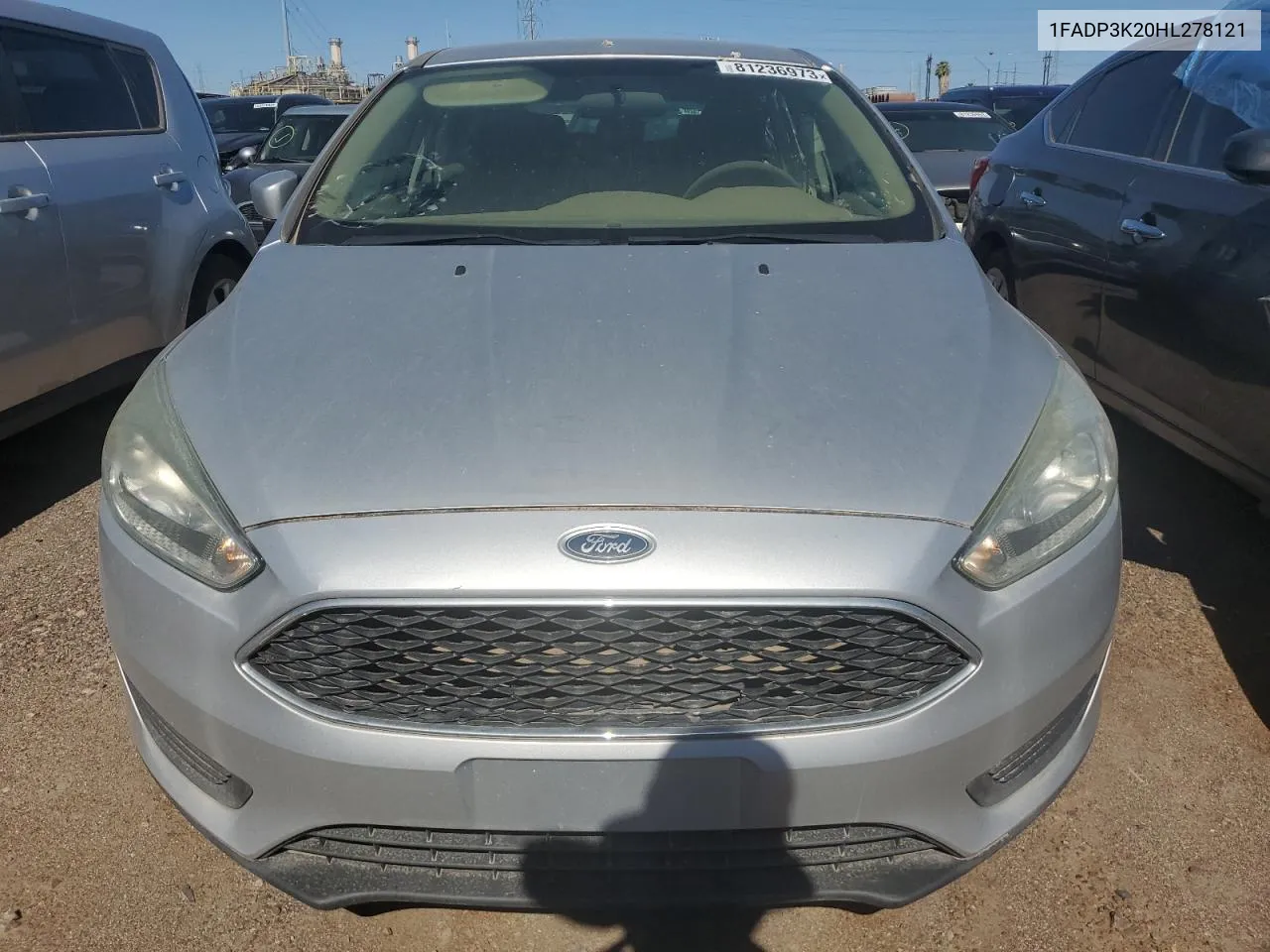 1FADP3K20HL278121 2017 Ford Focus Se