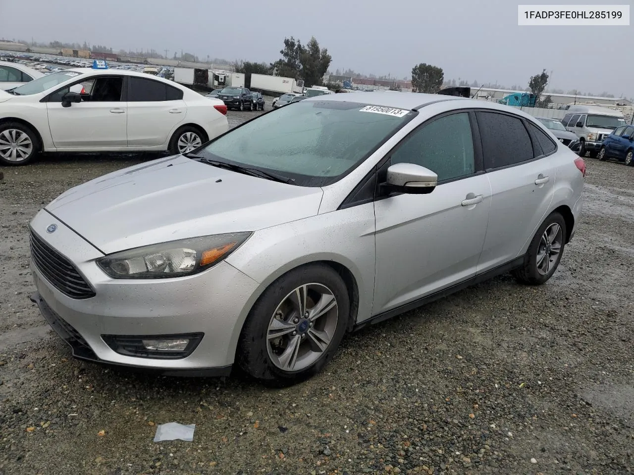 2017 Ford Focus Se VIN: 1FADP3FE0HL285199 Lot: 81950013