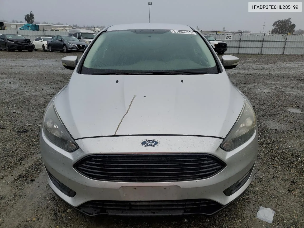 2017 Ford Focus Se VIN: 1FADP3FE0HL285199 Lot: 81950013