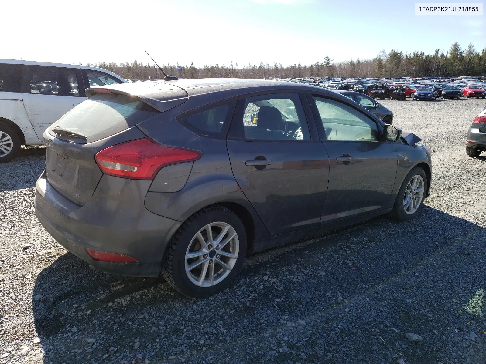 2018 Ford Focus Se VIN: 1FADP3K21JL218855 Lot: 46369104