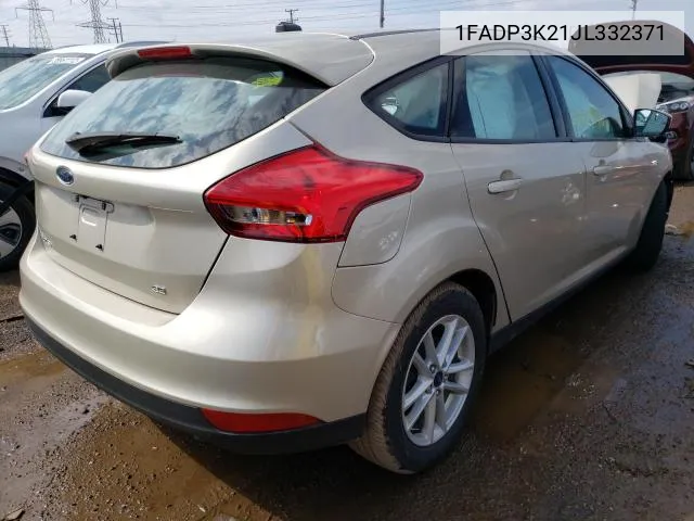 1FADP3K21JL332371 2018 Ford Focus Se