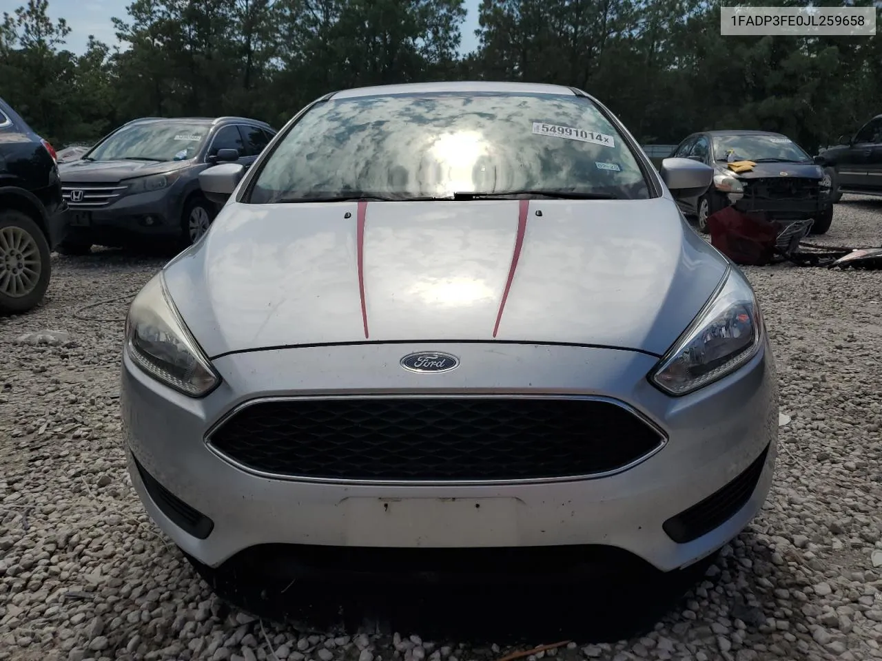 1FADP3FE0JL259658 2018 Ford Focus Se