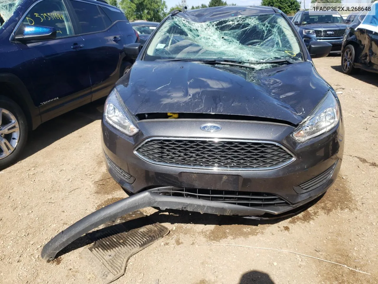 1FADP3E2XJL268648 2018 Ford Focus S