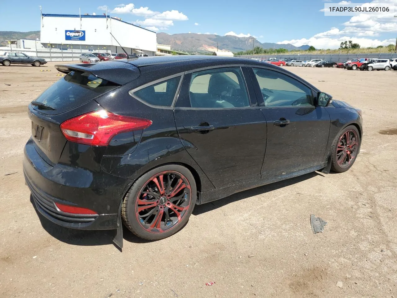 2018 Ford Focus St VIN: 1FADP3L90JL260106 Lot: 58543934