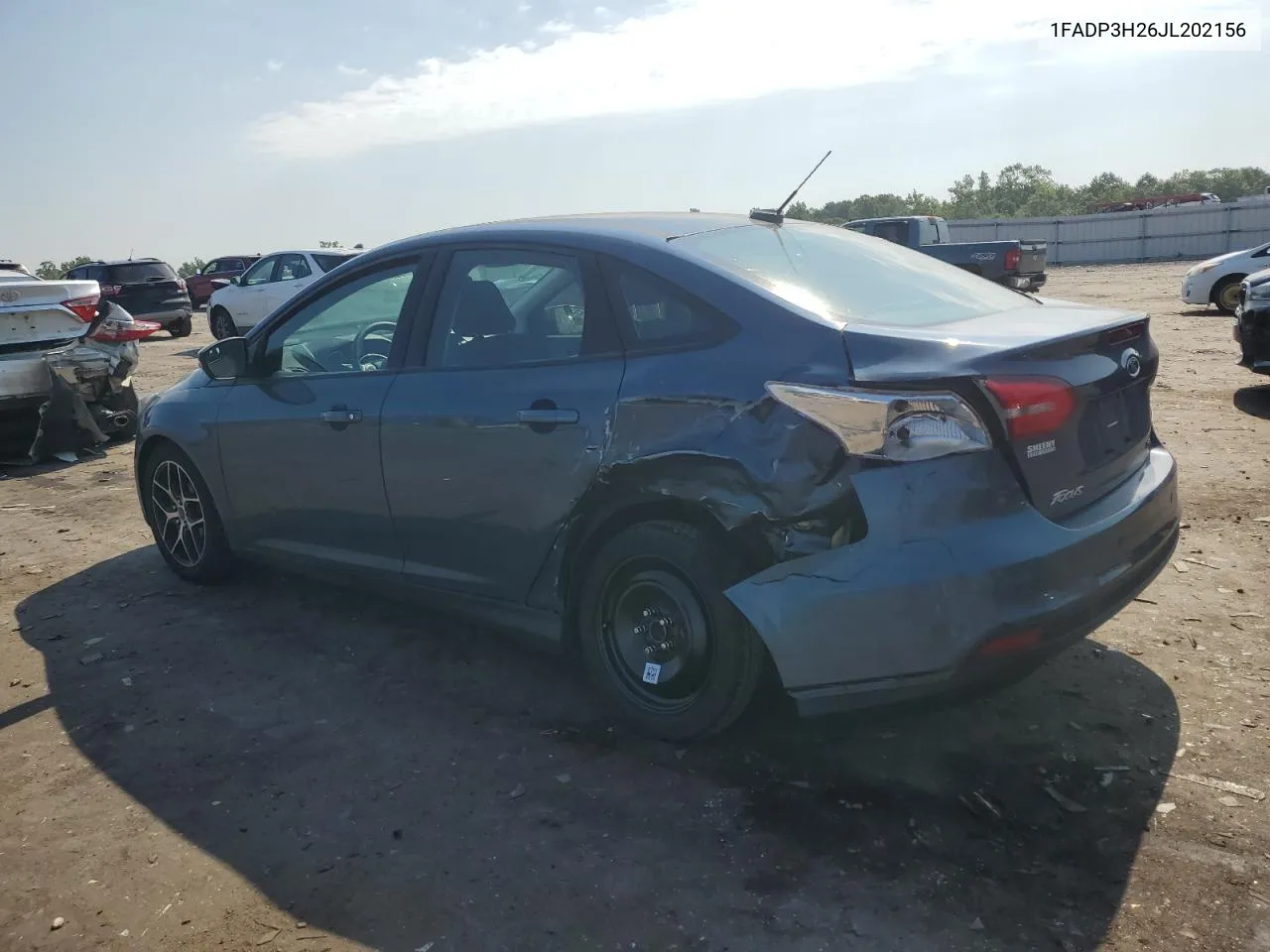 2018 Ford Focus Sel VIN: 1FADP3H26JL202156 Lot: 59200544