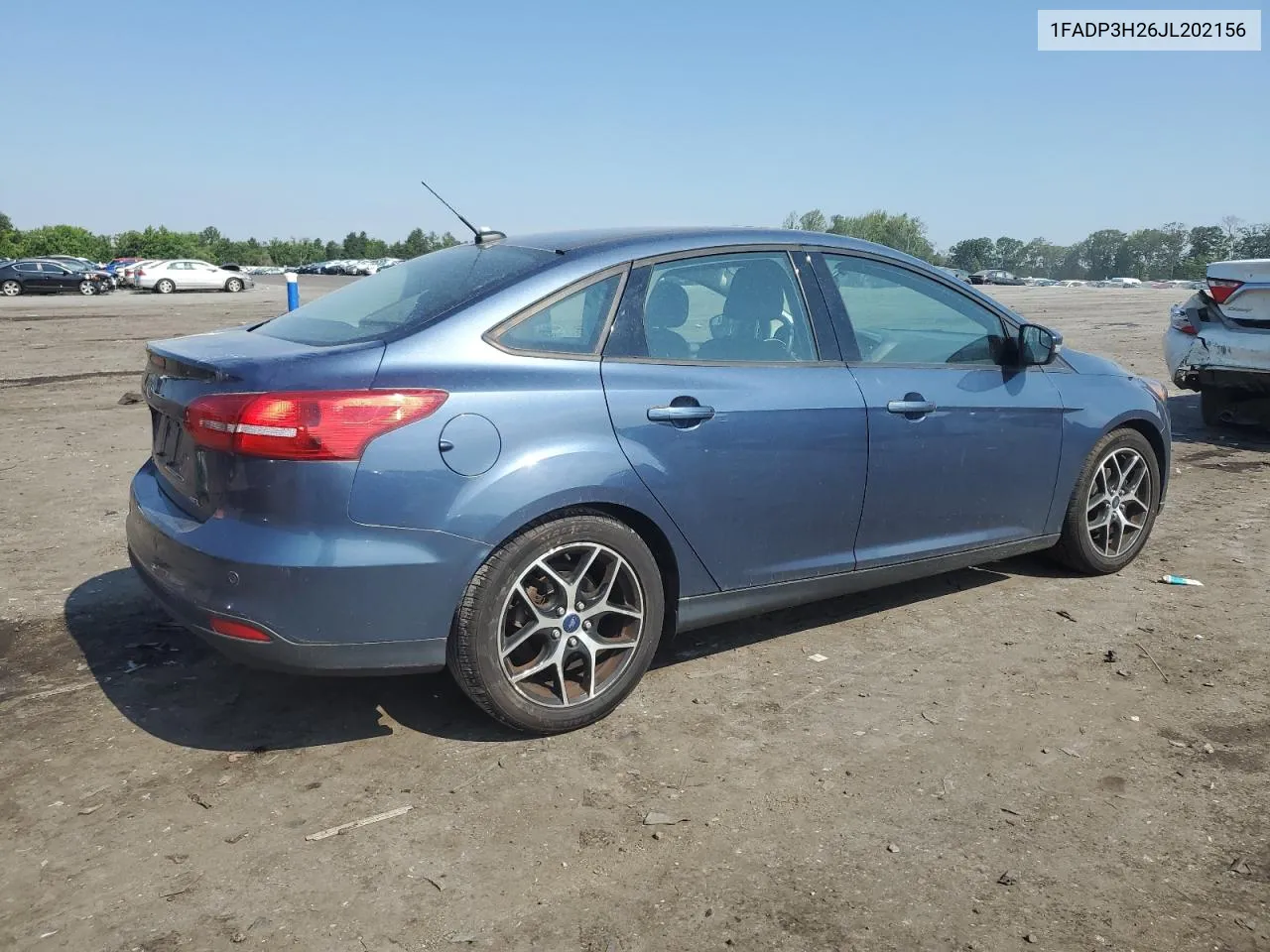 2018 Ford Focus Sel VIN: 1FADP3H26JL202156 Lot: 59200544