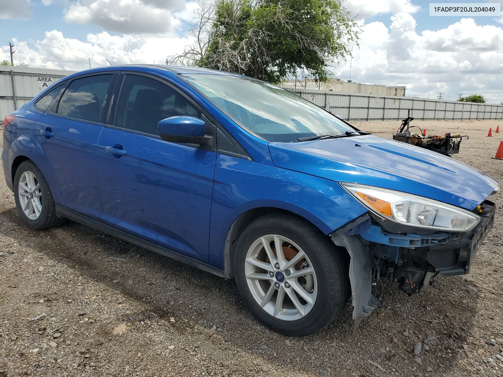 2018 Ford Focus Se VIN: 1FADP3F20JL204049 Lot: 59215364