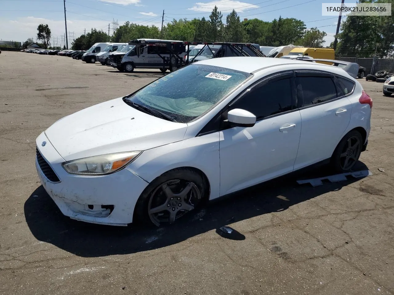 1FADP3K21JL283656 2018 Ford Focus Se