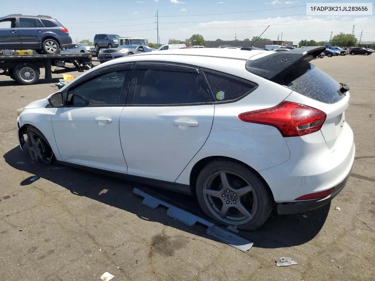 2018 Ford Focus Se VIN: 1FADP3K21JL283656 Lot: 60142214