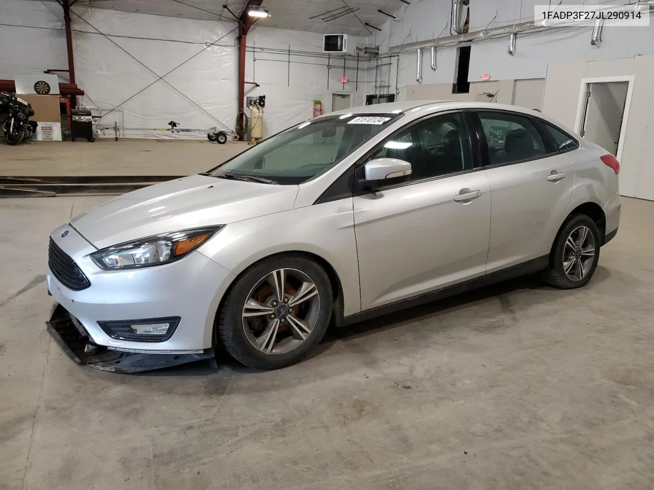 2018 Ford Focus Se VIN: 1FADP3F27JL290914 Lot: 61510134