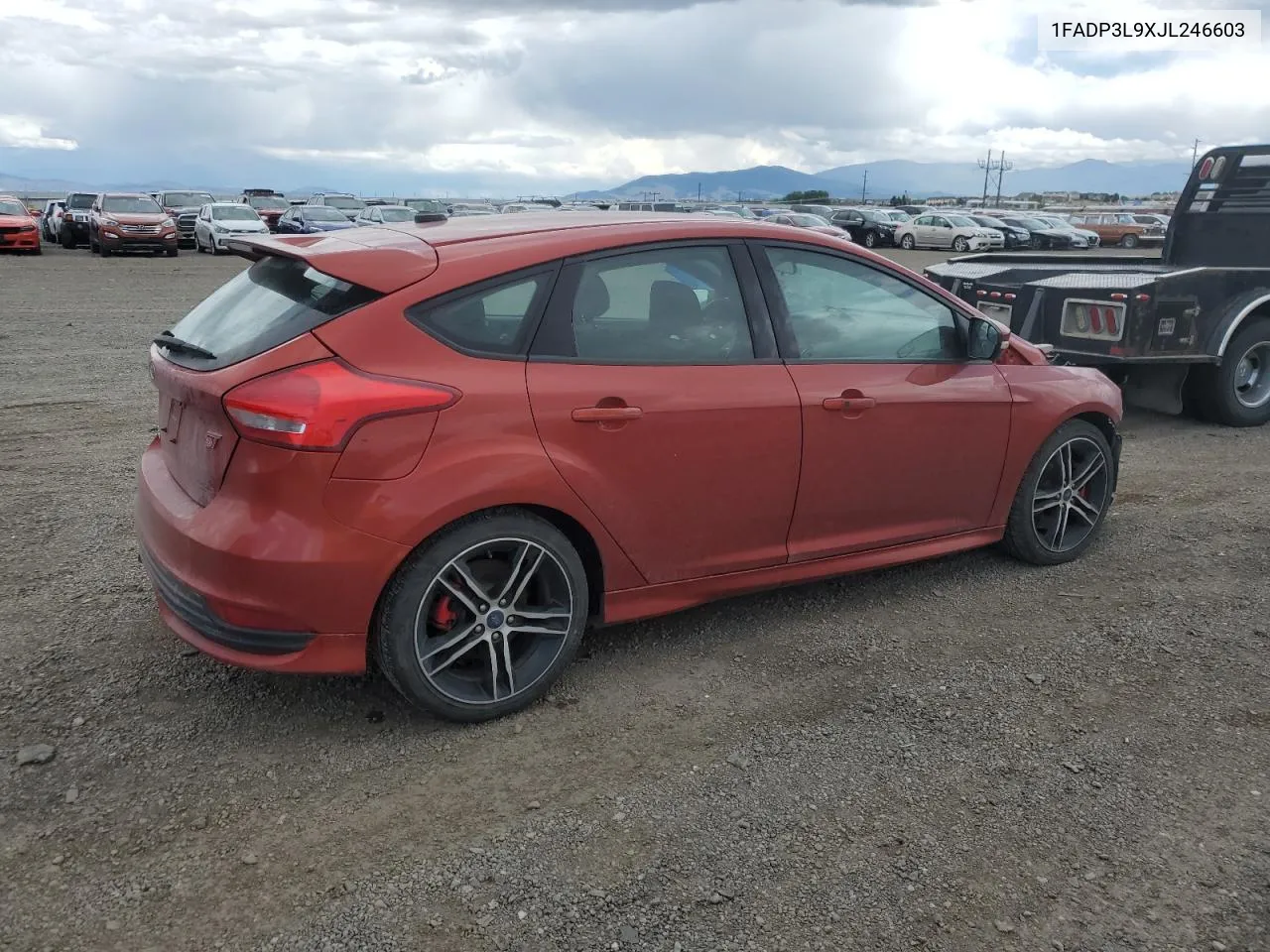 2018 Ford Focus St VIN: 1FADP3L9XJL246603 Lot: 61545634