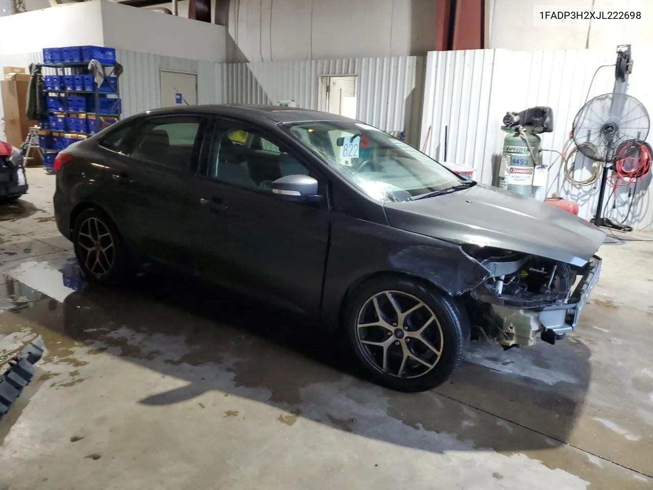 2018 Ford Focus Sel VIN: 1FADP3H2XJL222698 Lot: 61882644