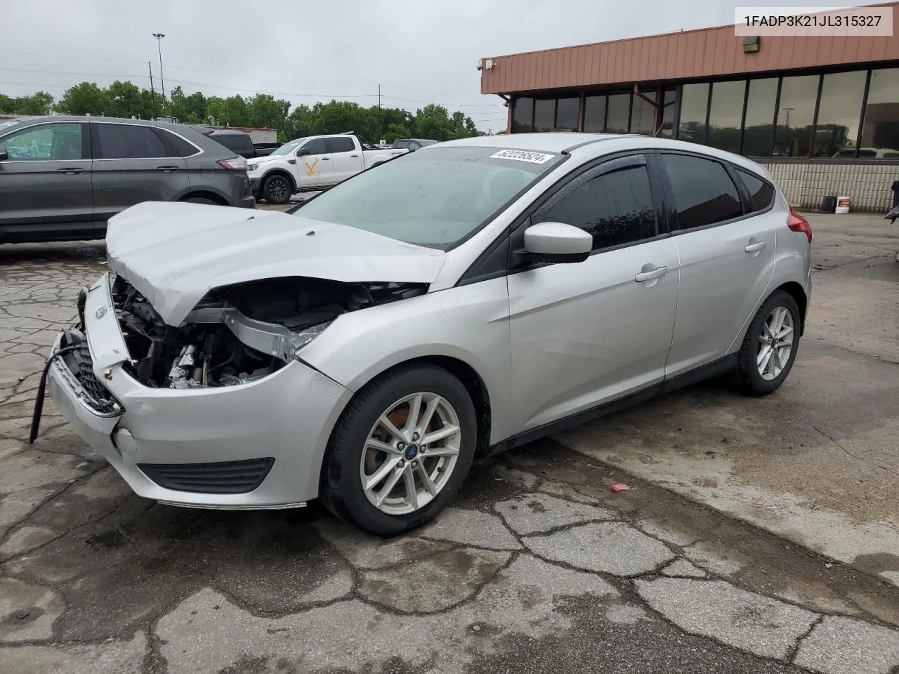 2018 Ford Focus Se VIN: 1FADP3K21JL315327 Lot: 62226524