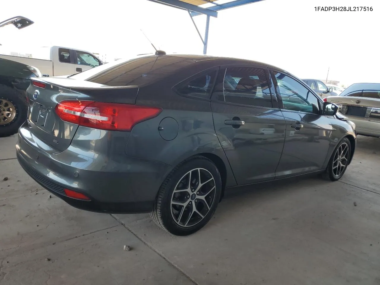 2018 Ford Focus Sel VIN: 1FADP3H28JL217516 Lot: 62708674