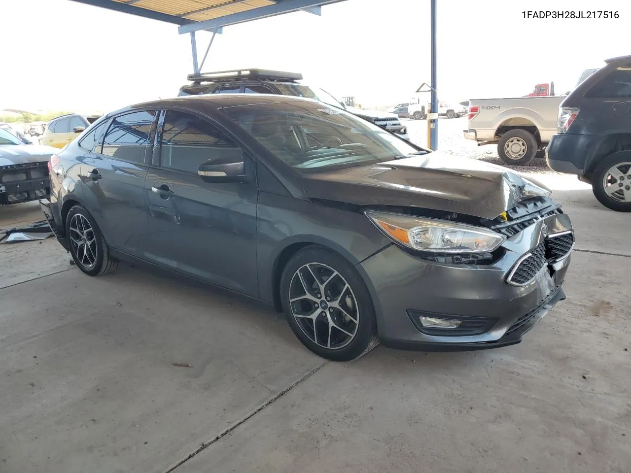 2018 Ford Focus Sel VIN: 1FADP3H28JL217516 Lot: 62708674