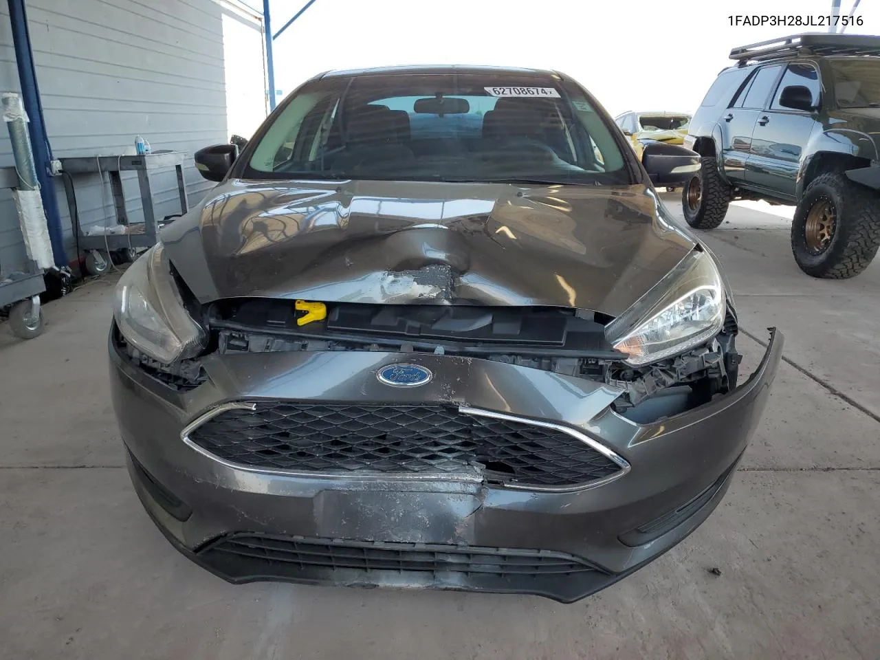 2018 Ford Focus Sel VIN: 1FADP3H28JL217516 Lot: 62708674