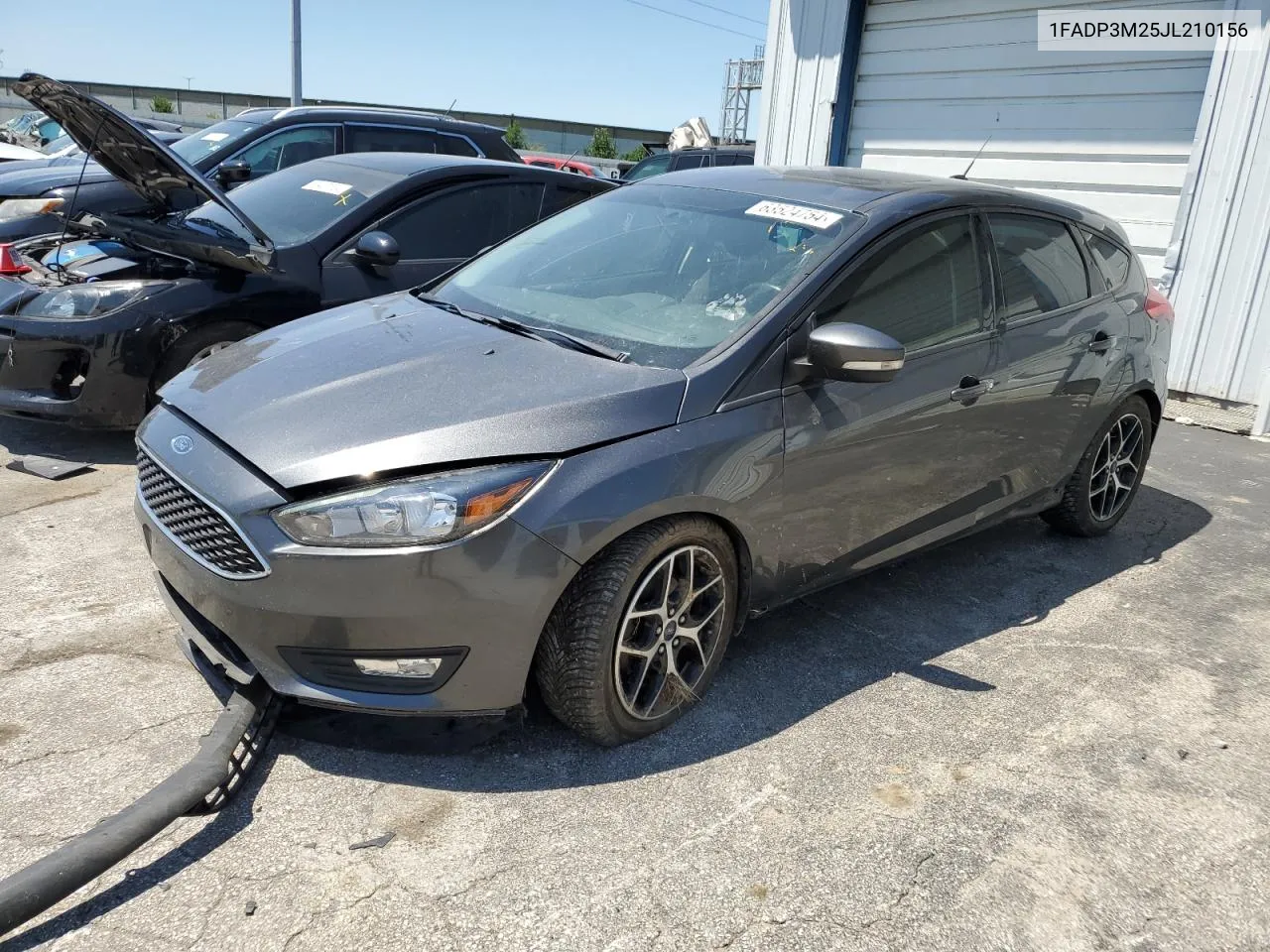 2018 Ford Focus Sel VIN: 1FADP3M25JL210156 Lot: 63524754