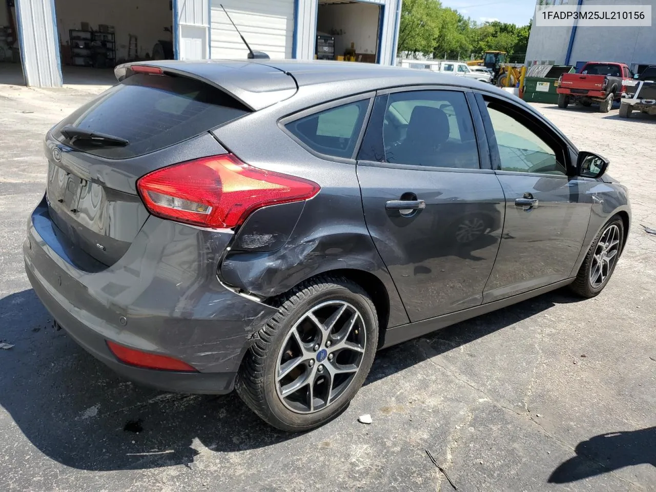 2018 Ford Focus Sel VIN: 1FADP3M25JL210156 Lot: 63524754