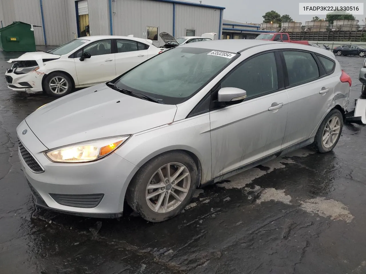 2018 Ford Focus Se VIN: 1FADP3K22JL330516 Lot: 63532854