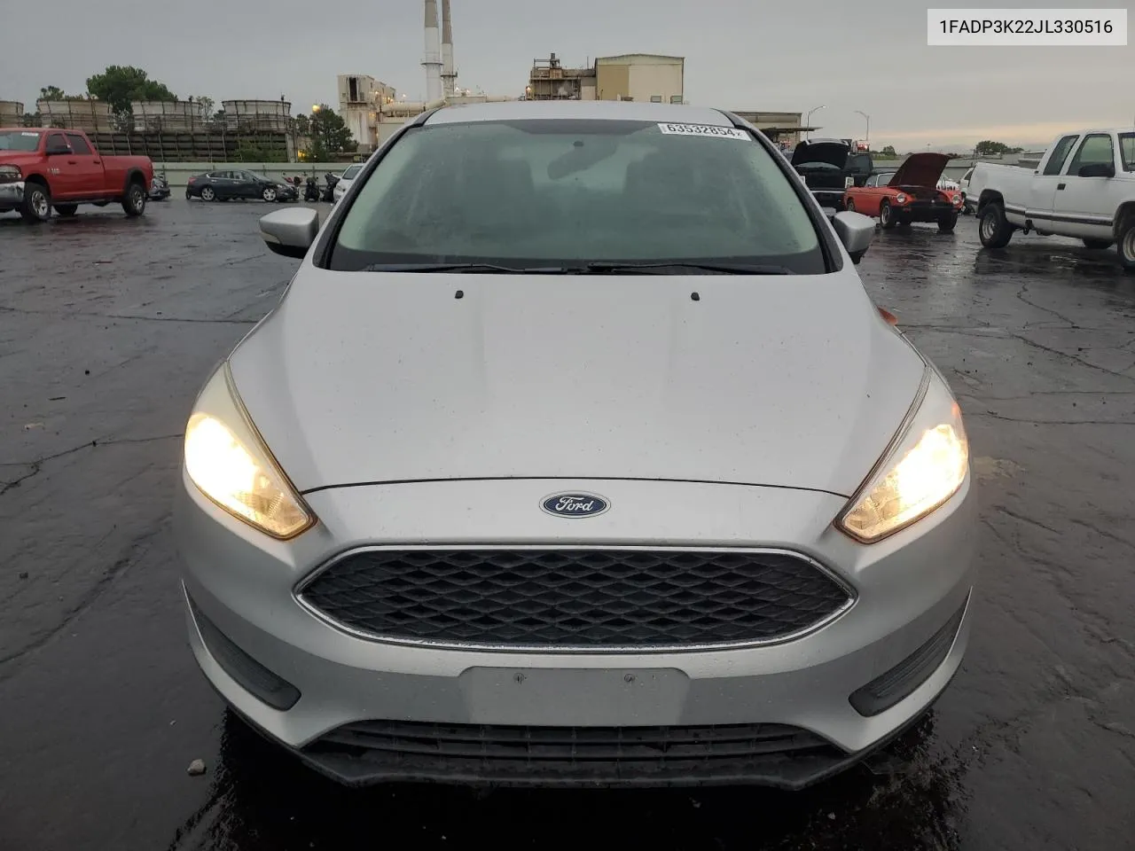 2018 Ford Focus Se VIN: 1FADP3K22JL330516 Lot: 63532854