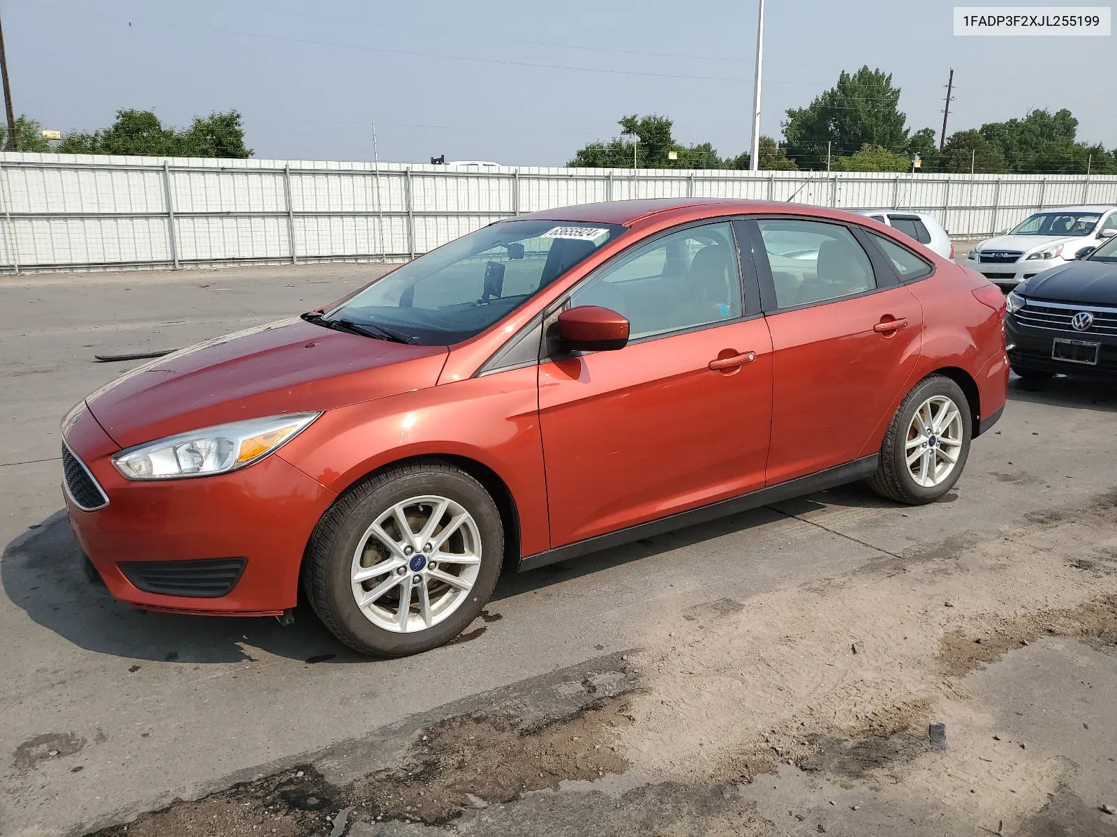 1FADP3F2XJL255199 2018 Ford Focus Se